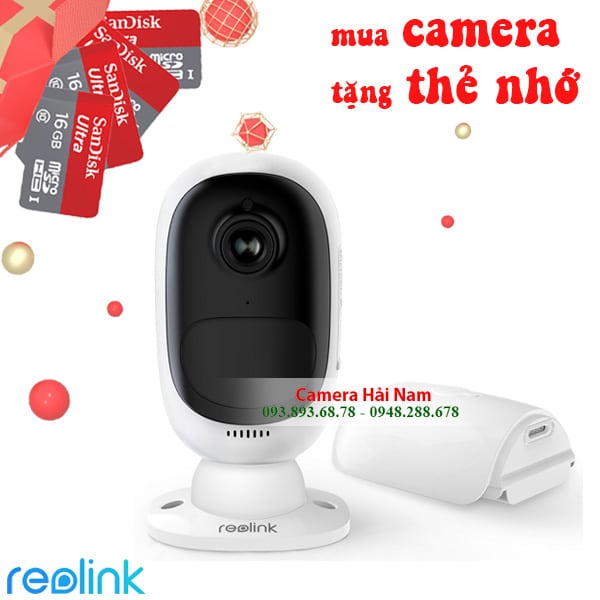 Camera an ninh dùng PIN Reolink Argus 2 2.0M Full HD 1080P