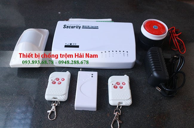 Thiết bị chống trộm cho gia đình báo qua điện thoại, kết nối không dây chuyên nghiệp - Hải Nam phân phối thiết bị chống trộm cao cấp, giá rẻ nhất TP. HCM