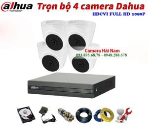 Lắp Đặt Trọn Bộ Camera Dahua 2M HDCVI 2.0M Chính Hãng, Siêu Nét, Full HD, Giá Cực Rẻ tại Hải Nam