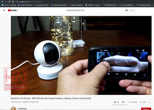 Camera ip wifi Reolink E1 Pro được ưa chuộng tại Mỹ, châu Âu - vì sao? 