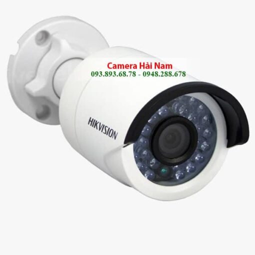 Camera Hikvision DS-2CE16D0T-IR 2MP Full HD 1080P Vỏ thép chống nước IP66 siêu bền, hồng ngoại 20m, góc rộng