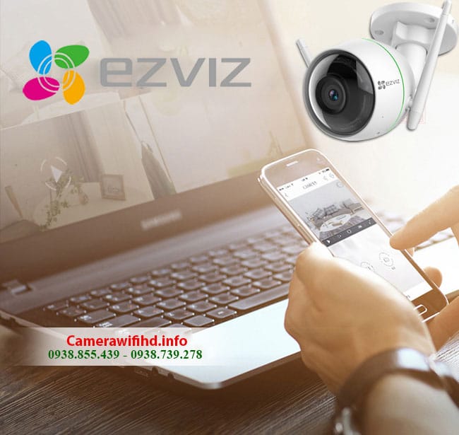Camera wifi EZViz ngoài trời 2.0 Full HD 1080P SIÊU PHẨM [Cao cấp - Giá rẻ]