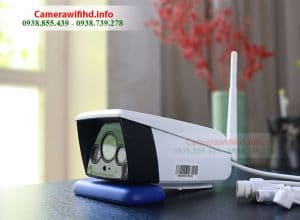 Camera Wifi không dây ngoài trời Ebitcam 2MP Full HD 1080P, Đàm thoại, Báo trộm, Ánh sáng trắng ghi hình màu thông minh