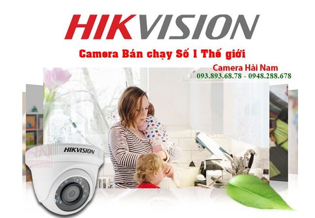 Trọn bộ 4 camera Hikvision 2MP cho chất lượng hình ảnh rõ nét