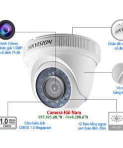 Tron bo 8 camera Hikvision 2MP dome