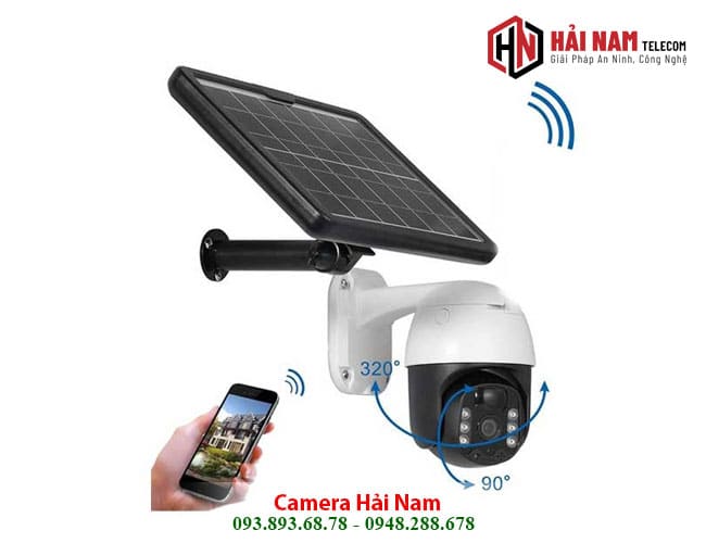 Thiết kế của Camera 4G năng lượng mặt trời 3MP