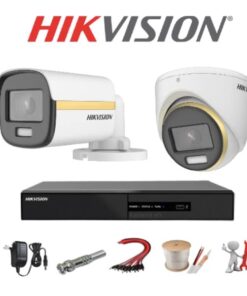 Trọn bộ 2 Camera Hikvision ColorVu 2MP
