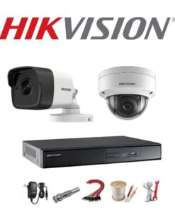 Trọn bộ 2 Camera IP Hikvision 2MP