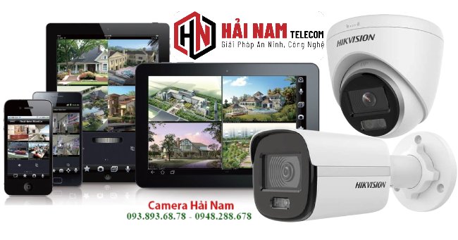 Trọn bộ 7 camera IP ColorVu Hikvision 2MP chất lượng cao