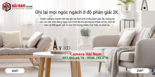 Camera Wifi EZVIZ TY1 4MP 2K